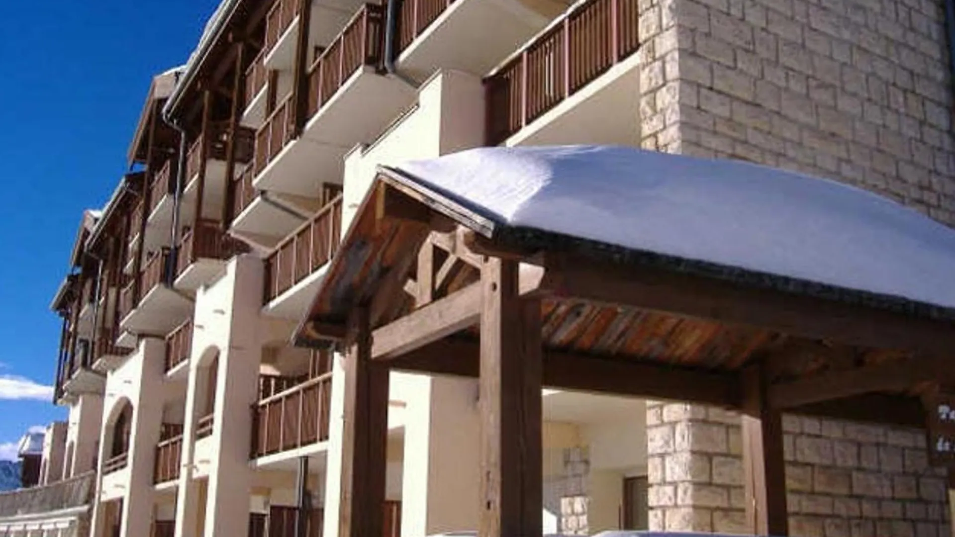 Studio 4 Pers Sud Avec Balcon, Parking Et Animaux Acceptes - Fr-1-445-206 Montgenevre 0*,